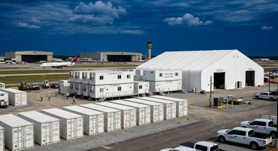Airport construction