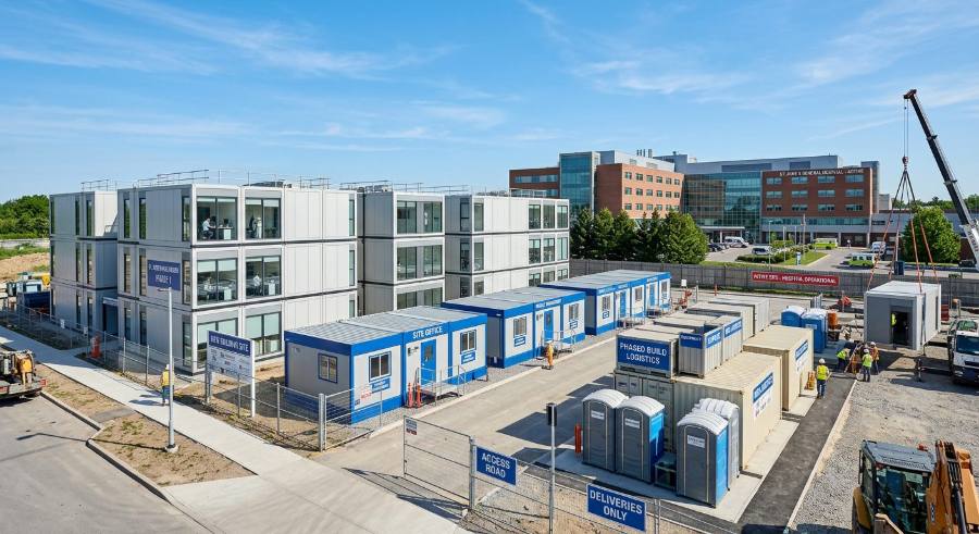 Healthcare construction project